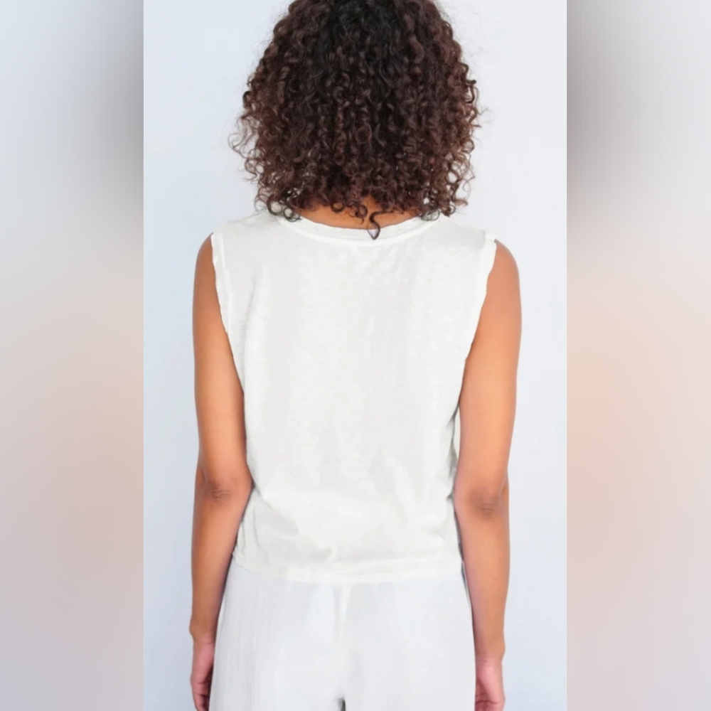 Sundry By "Anthropologie" Club de Pickleball Muscle Tee - Picture 6 of 11